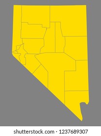 Map of Nevada