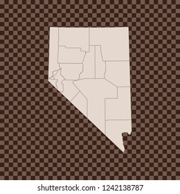 map of Nevada