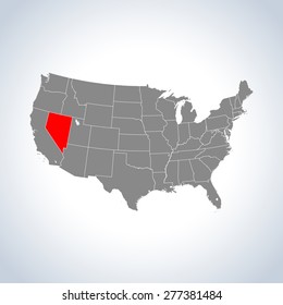 map of Nevada