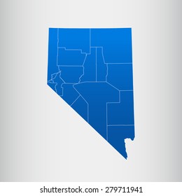 map of Nevada