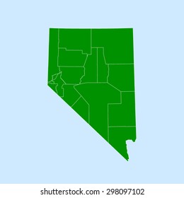 map of Nevada