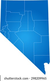 map of Nevada