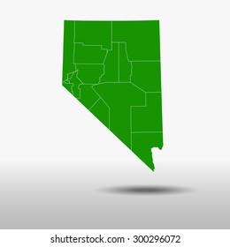 map of Nevada