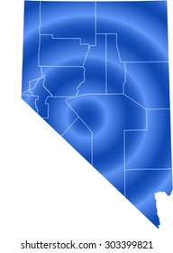 map of Nevada