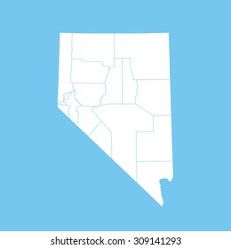 map of Nevada