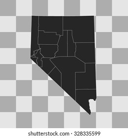 map of Nevada