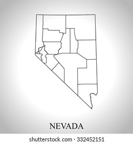 map of Nevada