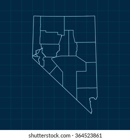 map of Nevada