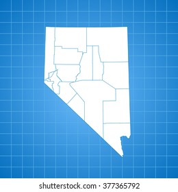 map of Nevada