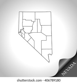 map of Nevada