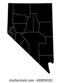 Map of Nevada