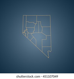 Map of Nevada