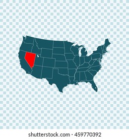 map of Nevada