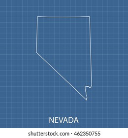 map of Nevada