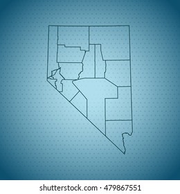 map of Nevada