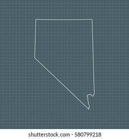 map of Nevada