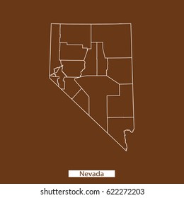 map of Nevada