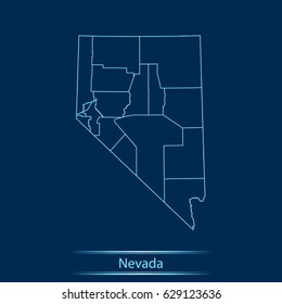 map of Nevada