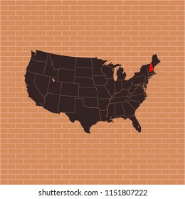 map of New Hampshire