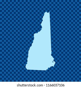 map of New Hampshire