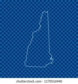 map of New Hampshire