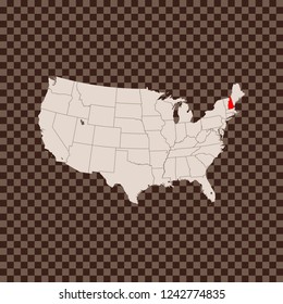 map of New Hampshire