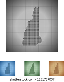 map of New Hampshire