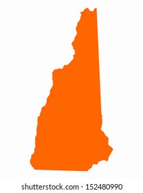 Map of New Hampshire