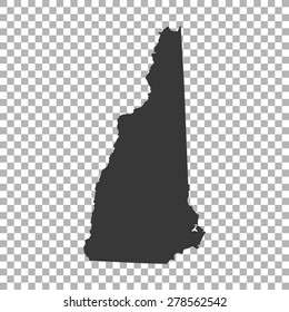 map of New Hampshire