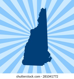 map of New Hampshire