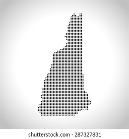 map of New Hampshire