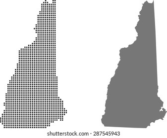 map of New Hampshire