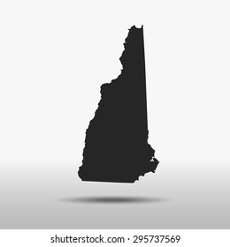 map of New Hampshire