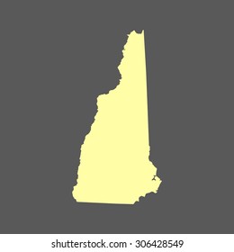 map of New Hampshire