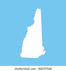 map of New Hampshire