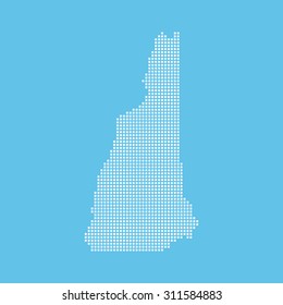 map of New Hampshire