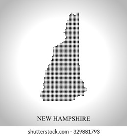 map of New Hampshire
