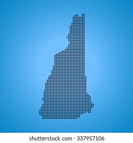map of New Hampshire