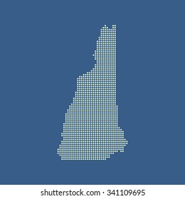 map of New Hampshire