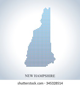 map of New Hampshire