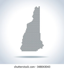 map of New Hampshire