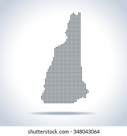 map of New Hampshire