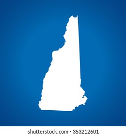 map of New Hampshire