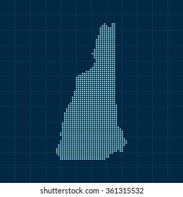 map of New Hampshire