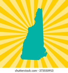 map of New Hampshire