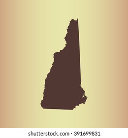 map of New Hampshire