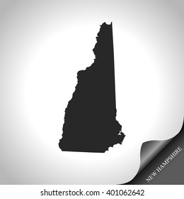 map of New Hampshire