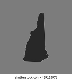 map of New Hampshire