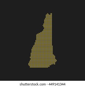 map of New Hampshire