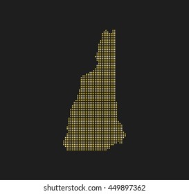 map of New Hampshire